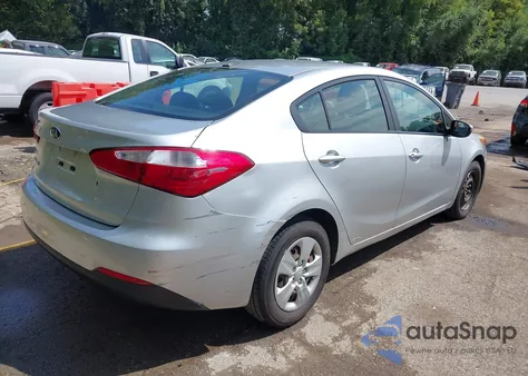 2014 Kia Forte Lx from USA, damaged, VIN KNAFK4A60E5190405